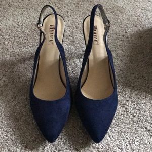 IDIFU Beautiful Blue Pointed Toe High Heal Shoe